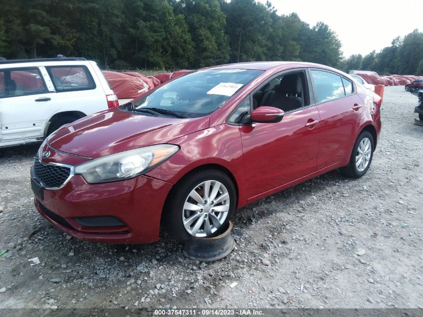 2016 KIA FORTE LX - KNAFX4A69G5610456