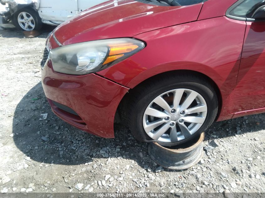 2016 KIA FORTE LX - KNAFX4A69G5610456