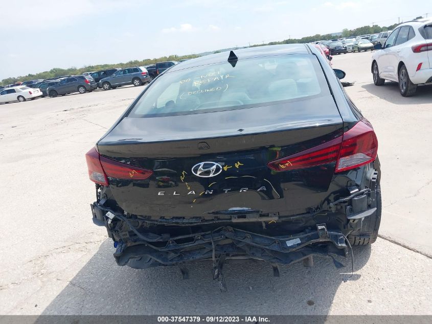 2020 HYUNDAI ELANTRA SEL - 5NPD84LFXLH628575