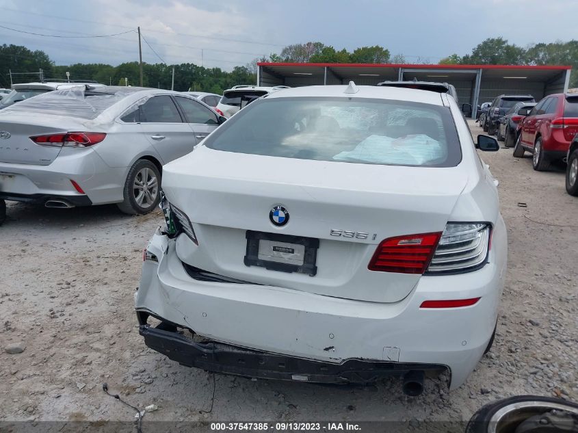 2016 BMW 5 SERIES 535I - WBA5B1C55GG132795