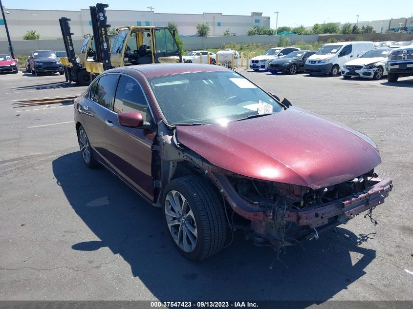 2015 HONDA ACCORD SEDAN SPORT - 1HGCR2F5XFA135668