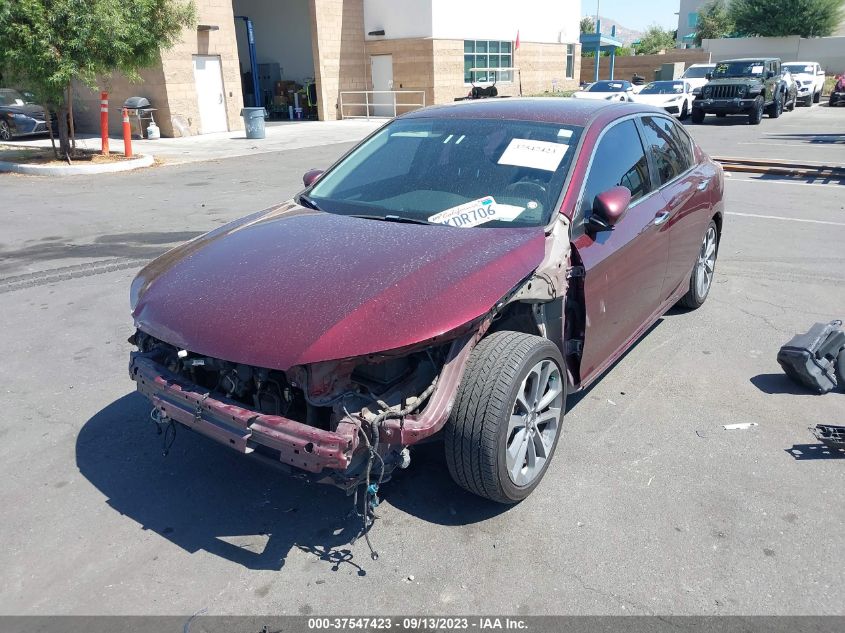 2015 HONDA ACCORD SEDAN SPORT - 1HGCR2F5XFA135668