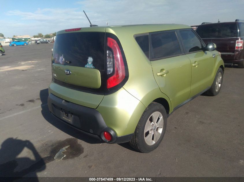 2015 KIA SOUL BASE - KNDJN2A29F7805237