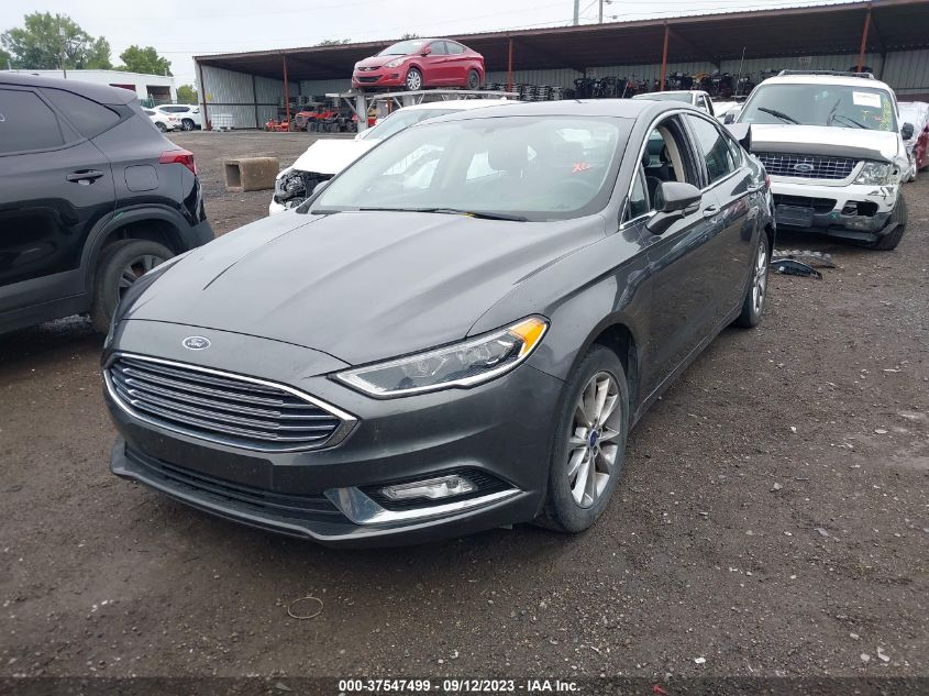 2017 FORD FUSION SE - 3FA6P0HD5HR185872