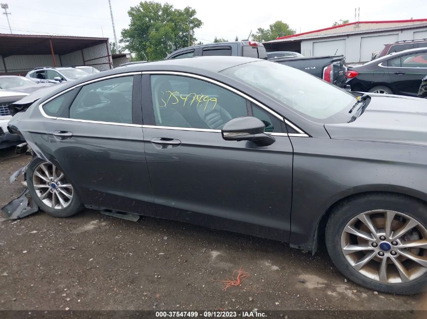 2017 FORD FUSION SE - 3FA6P0HD5HR185872
