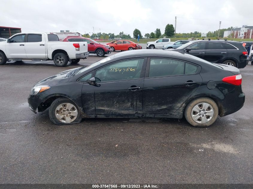 2016 KIA FORTE LX - KNAFK4A60G5524256