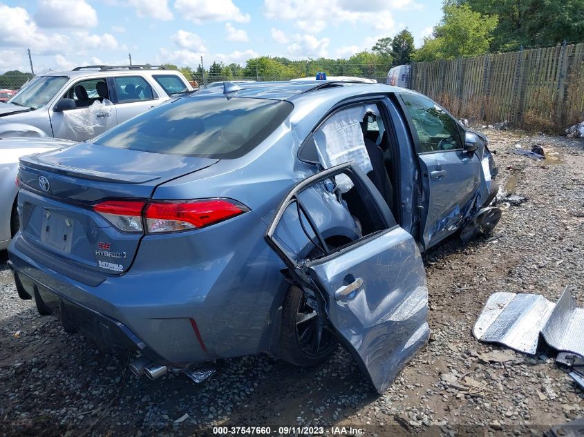 JTDBCMFE5P3000479 Toyota Corolla HYBRID 4