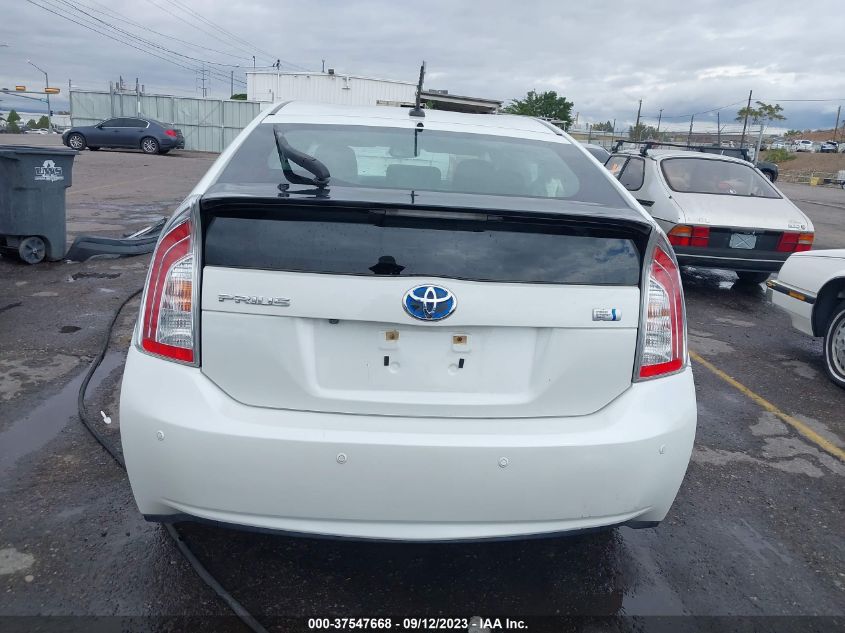 2015 TOYOTA PRIUS FOUR - JTDKN3DUXF1971650