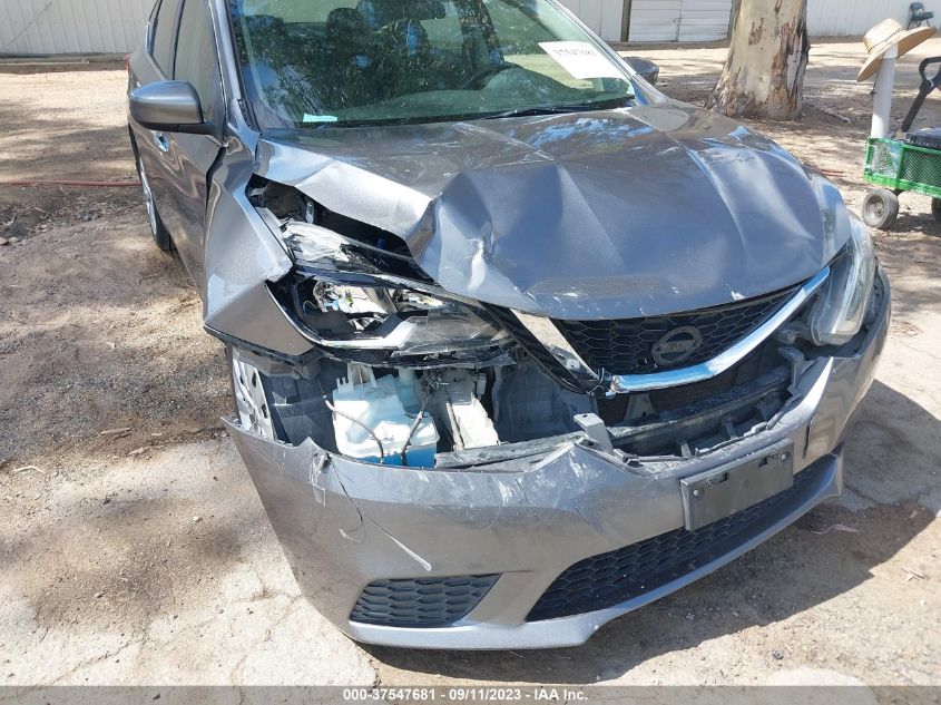 2016 NISSAN SENTRA S - 3N1AB7AP9GY272942