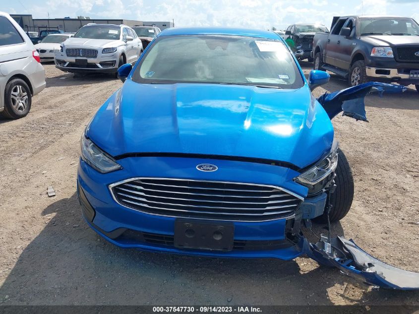 2019 FORD FUSION SE - 3FA6P0HD8KR286458