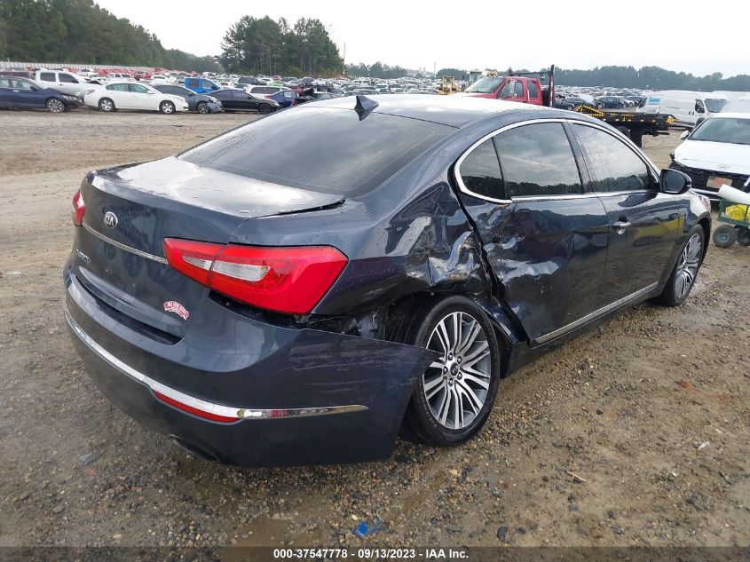 2014 KIA CADENZA PREMIUM KNALN4D70E5137914