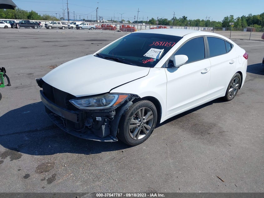 VIN 5NPD84LF3JH261757 2018 HYUNDAI ELANTRA SEL