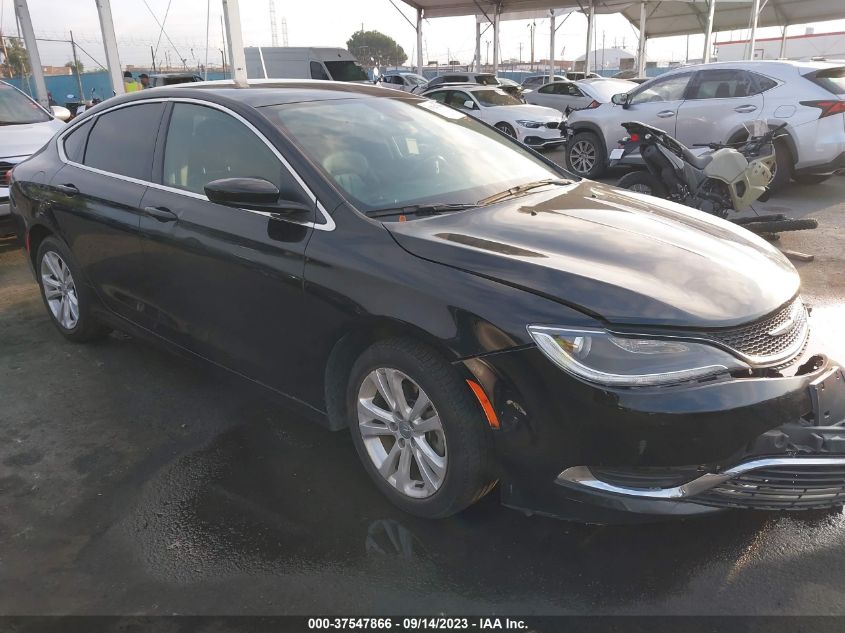2016 CHRYSLER 200 LIMITED PLATINUM - 1C3CCCAB3GN184535