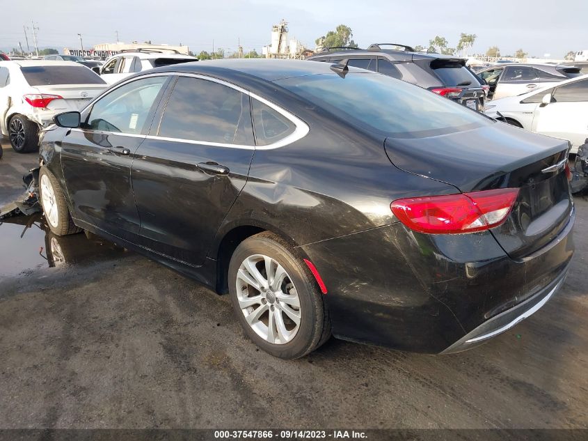 2016 CHRYSLER 200 LIMITED PLATINUM - 1C3CCCAB3GN184535