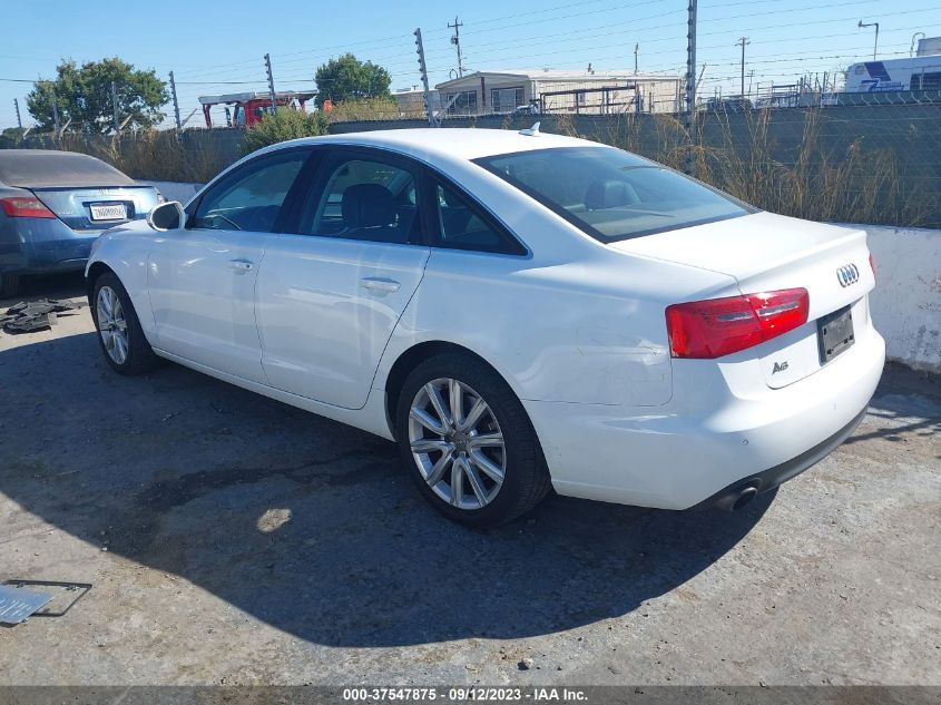 2014 AUDI A6 2.0T PREMIUM PLUS - WAUDFAFC2EN021205