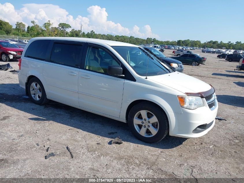 2013 DODGE GRAND CARAVAN SE - 2C4RDGBG8DR736338
