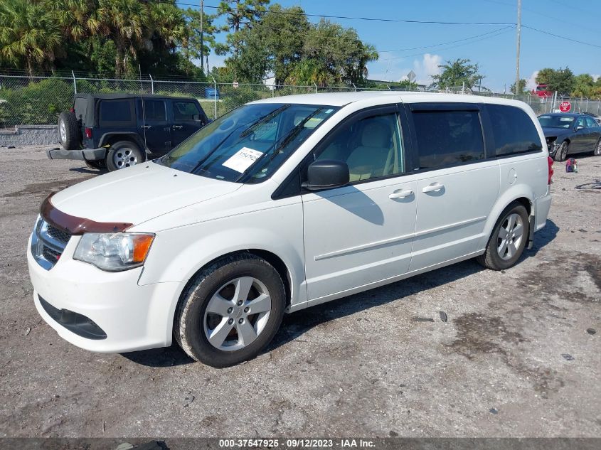 2013 DODGE GRAND CARAVAN SE - 2C4RDGBG8DR736338