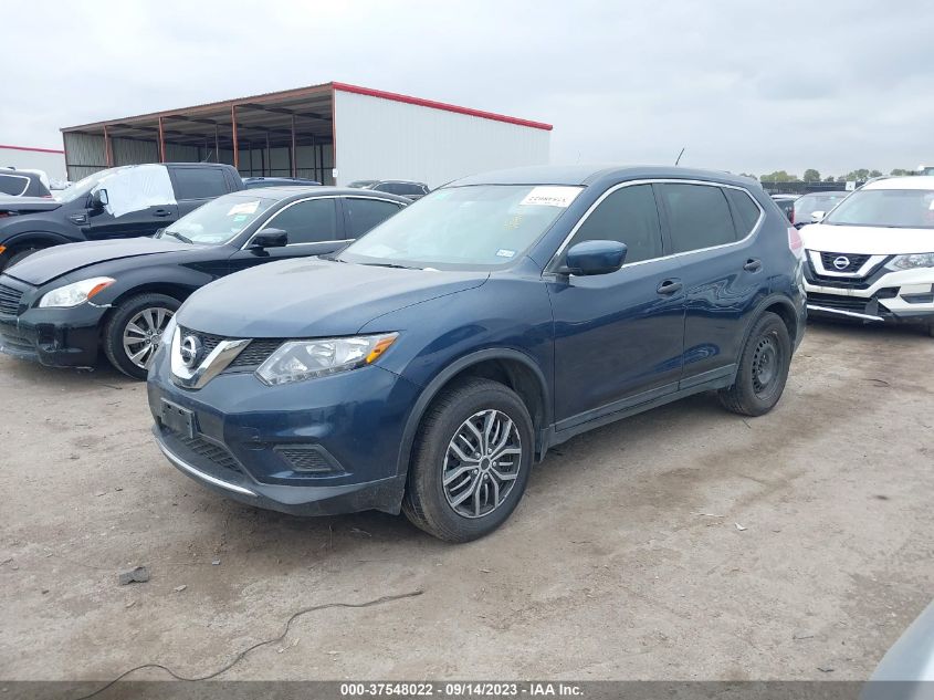 2016 NISSAN ROGUE S/SL/SV - KNMAT2MV9GP655210