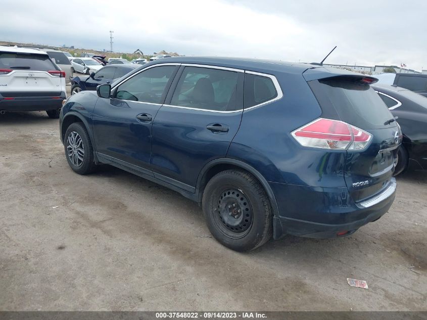 2016 NISSAN ROGUE S/SL/SV - KNMAT2MV9GP655210