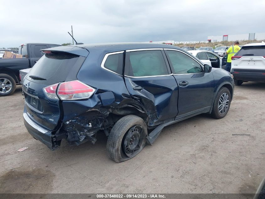 2016 NISSAN ROGUE S/SL/SV - KNMAT2MV9GP655210