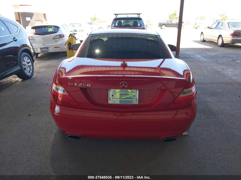 2013 MERCEDES-BENZ SLK-CLASS SLK 250 WDDPK4HA8DF060176