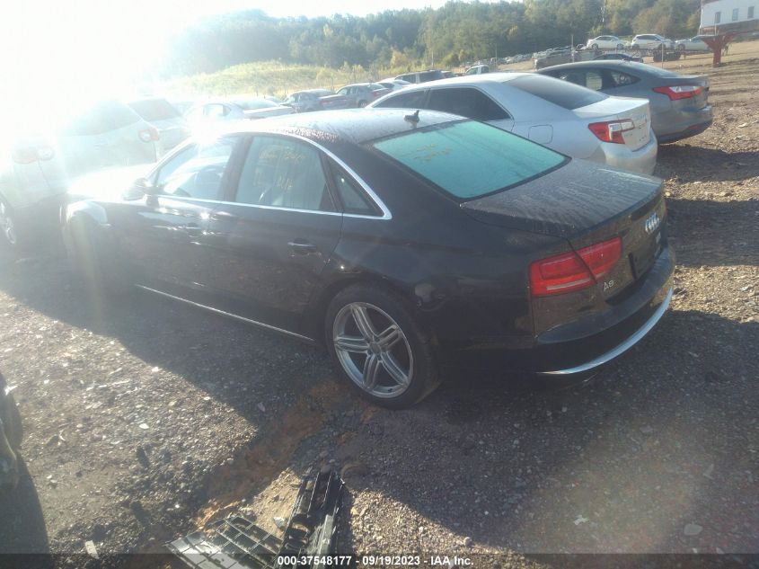 2013 AUDI A8 3.0L WAUAGAFD5DN005801