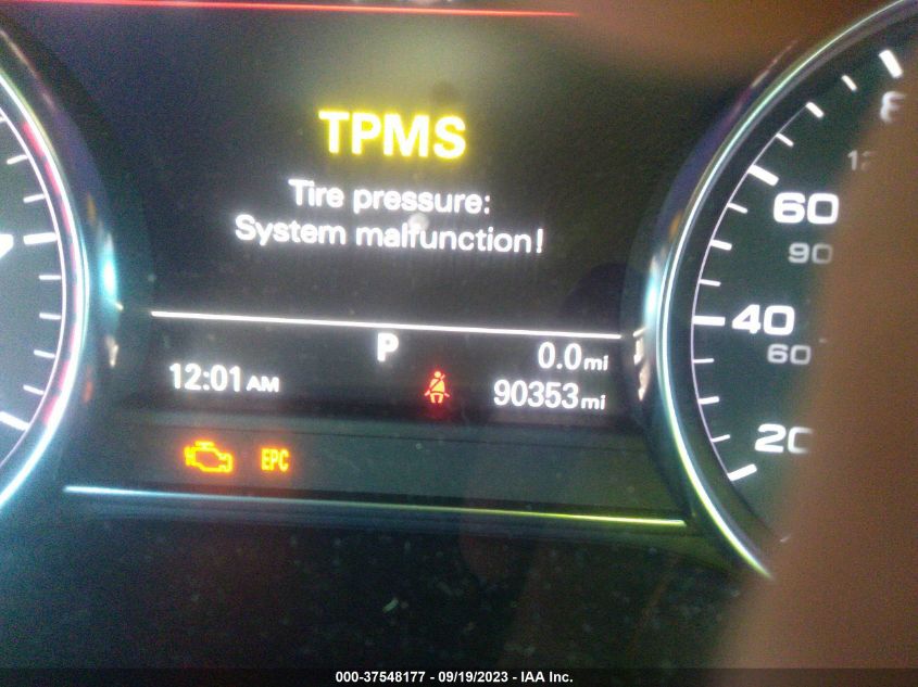 2013 AUDI A8 3.0L WAUAGAFD5DN005801