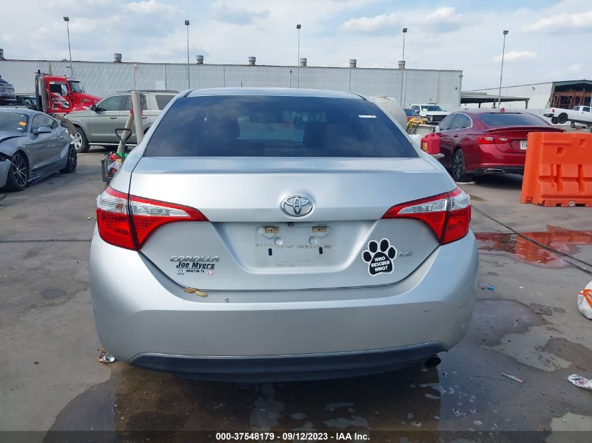 2016 TOYOTA COROLLA L/LE/S/S PLUS/LE PLUS - 5YFBURHEXGP375296