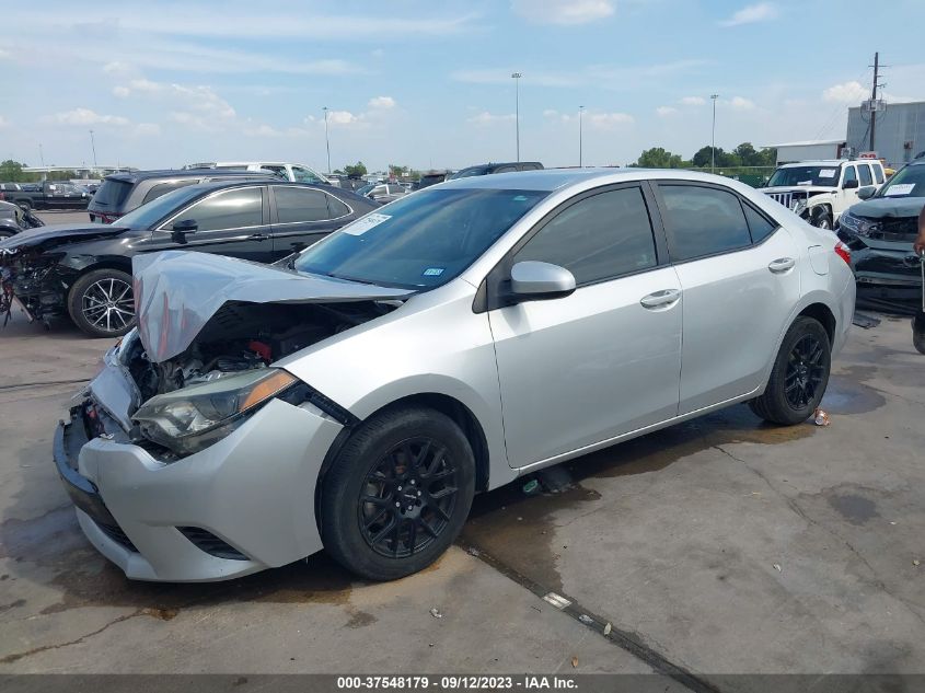 2016 TOYOTA COROLLA L/LE/S/S PLUS/LE PLUS - 5YFBURHEXGP375296