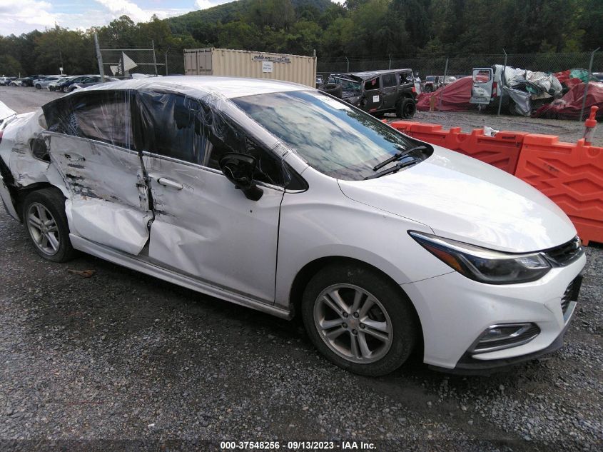 2016 CHEVROLET CRUZE LT - 1G1BE5SM2G7308756