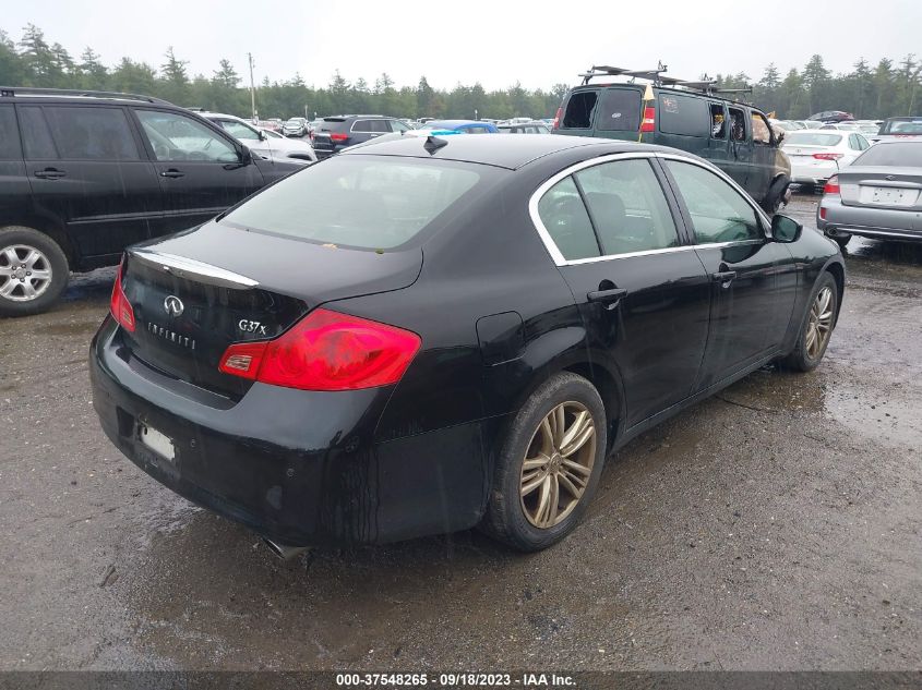2013 INFINITI G37 SEDAN X JN1CV6AR1DM757909