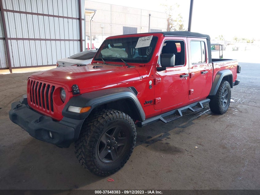 VIN 1C6HJTAG4LL126479 2020 JEEP GLADIATOR SPORT