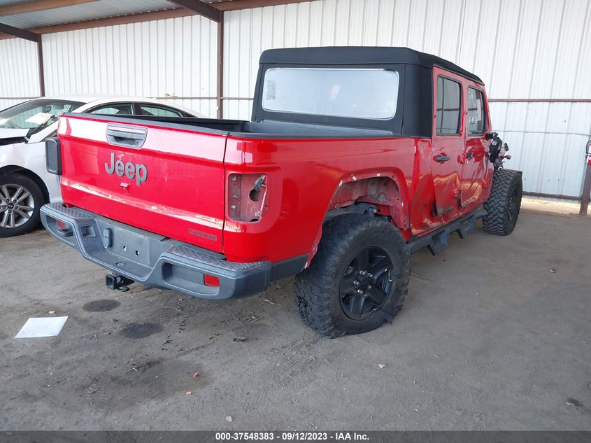 VIN 1C6HJTAG4LL126479 2020 JEEP GLADIATOR SPORT