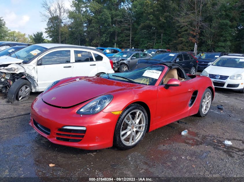 WP0CA2A8XDK112339 2013 PORSCHE BOXSTER  photo 2