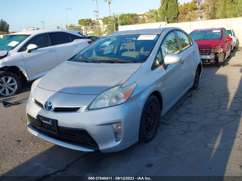 2014 TOYOTA PRIUS FOUR/FIVE/THREE/ONE/TWO - JTDKN3DU4E0383859