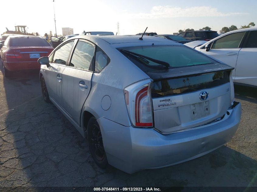 2014 TOYOTA PRIUS FOUR/FIVE/THREE/ONE/TWO - JTDKN3DU4E0383859