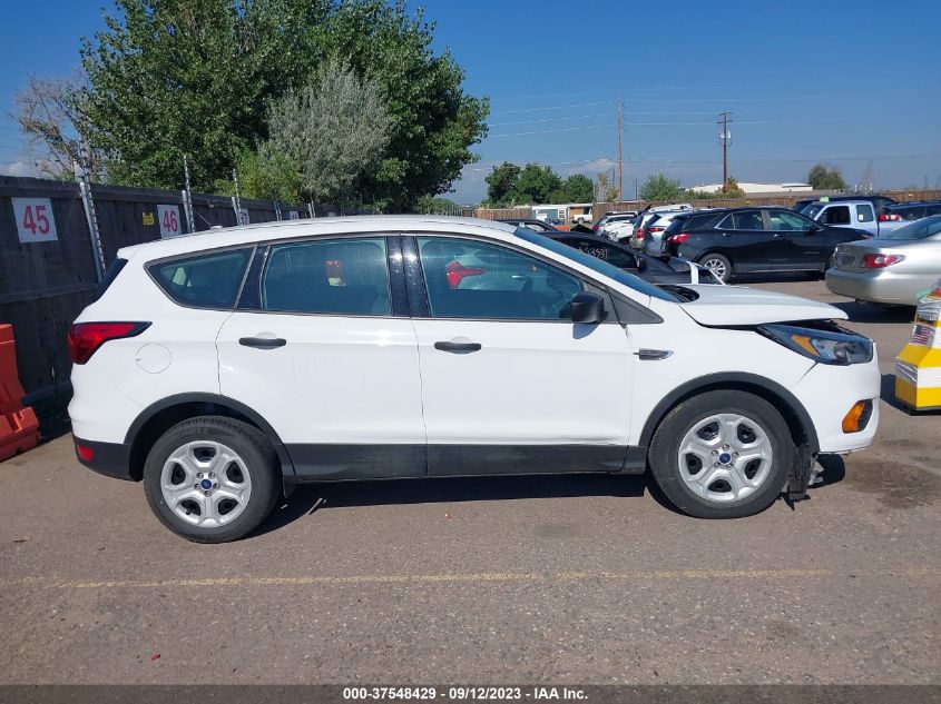 2019 FORD ESCAPE S - 1FMCU0F75KUC34678