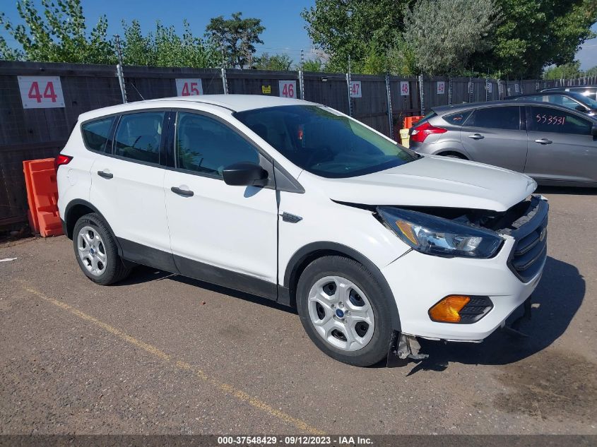 2019 FORD ESCAPE S - 1FMCU0F75KUC34678