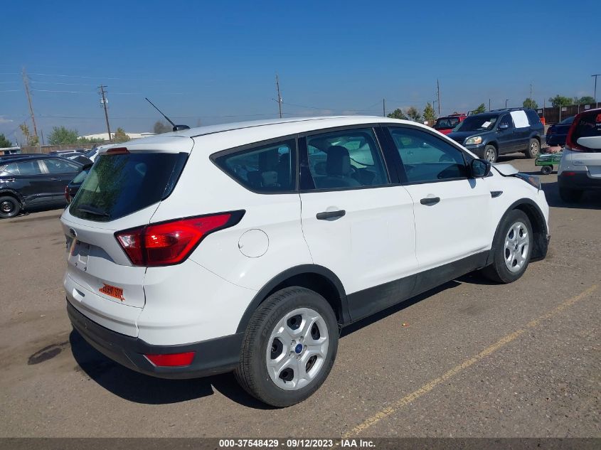 2019 FORD ESCAPE S - 1FMCU0F75KUC34678