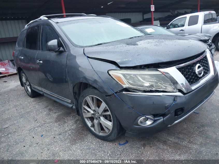 2013 NISSAN PATHFINDER PLATINUM - 5N1AR2MN0DC646747