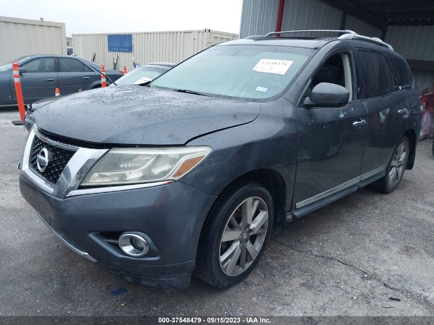 2013 NISSAN PATHFINDER PLATINUM - 5N1AR2MN0DC646747