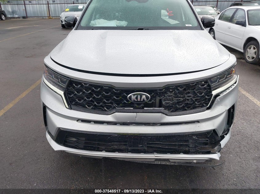 VIN 5XYRKDLF0MG025733 2021 KIA SORENTO SX