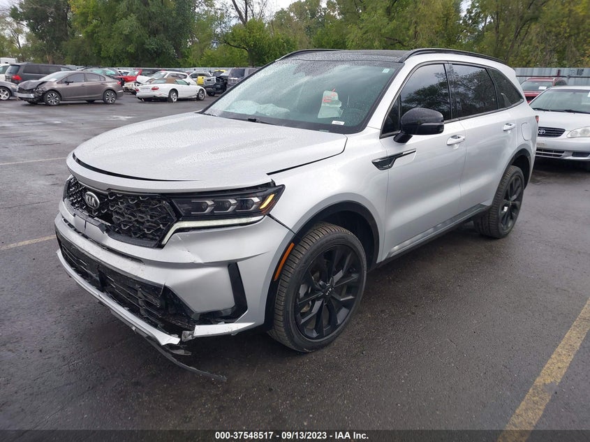 VIN 5XYRKDLF0MG025733 2021 KIA SORENTO SX