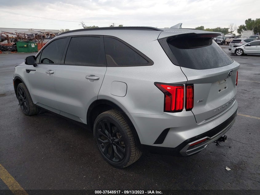 VIN 5XYRKDLF0MG025733 2021 KIA SORENTO SX