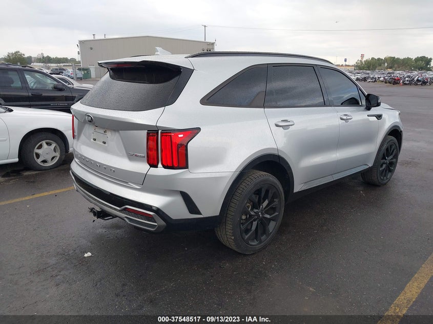 VIN 5XYRKDLF0MG025733 2021 KIA SORENTO SX