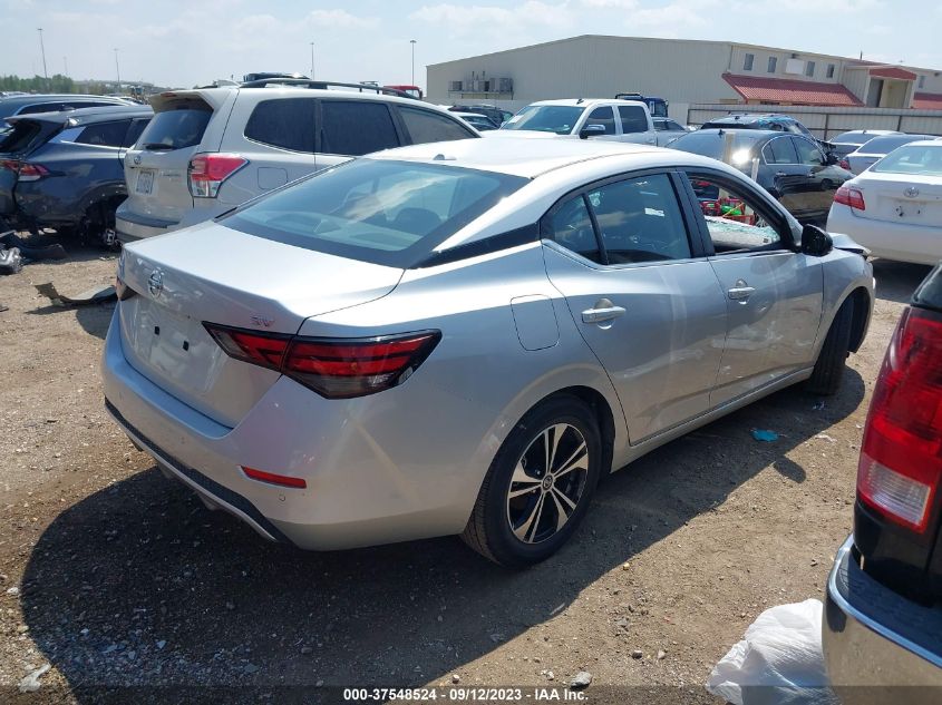 2022 NISSAN SENTRA SV - 3N1AB8CV1NY273145