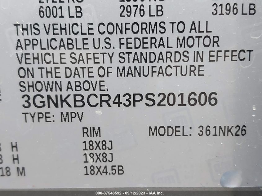 2023 CHEVROLET BLAZER LT - 3GNKBCR43PS201606