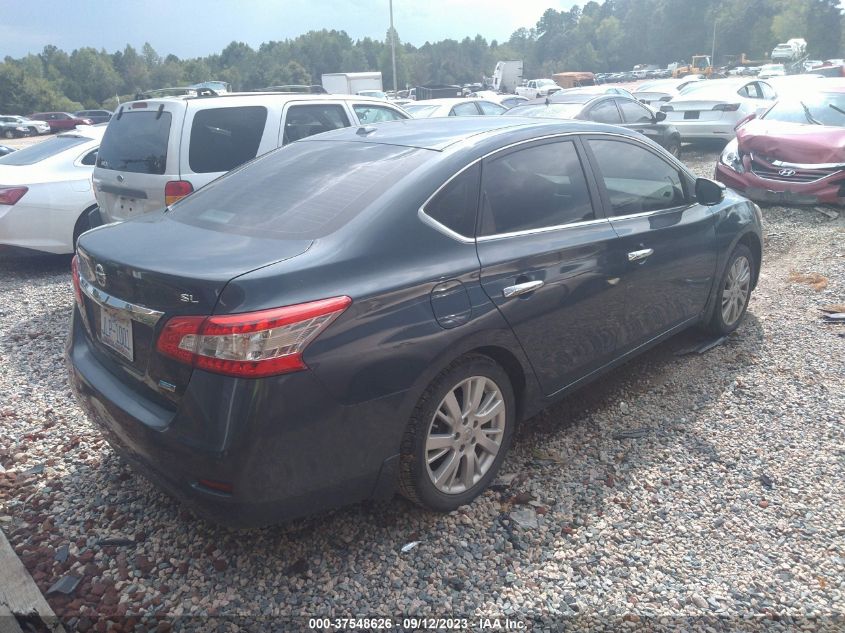 2013 NISSAN SENTRA SL - 3N1AB7AP1DL637431