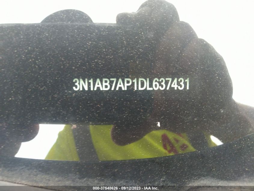 2013 NISSAN SENTRA SL - 3N1AB7AP1DL637431