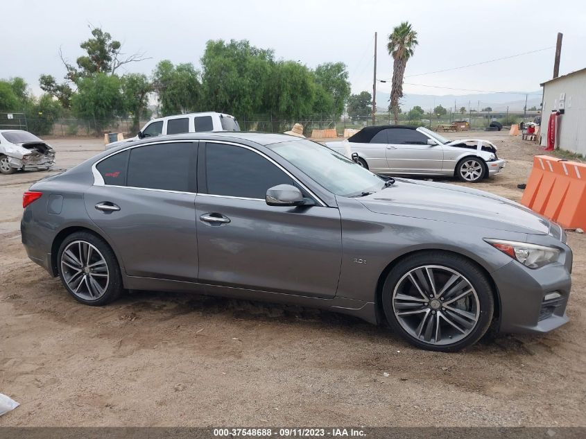 2016 INFINITI Q50 3.0T SPORT - JN1EV7AP6GM303219